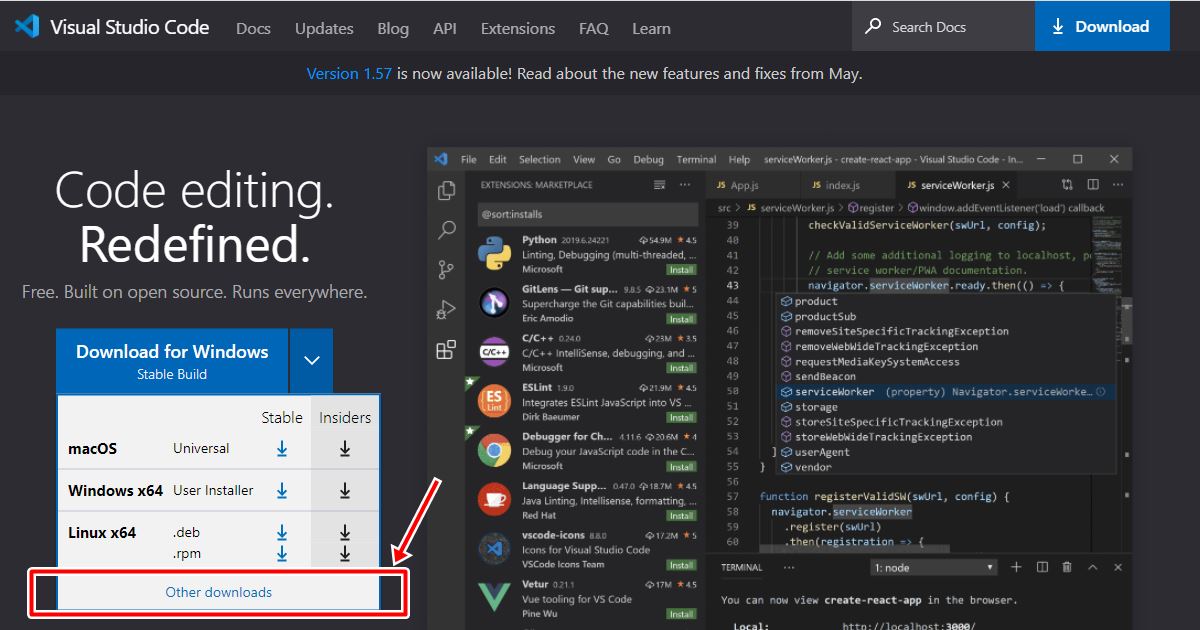 VSCodeインストール方法1-2