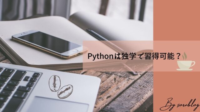 Pythonは独学で習得可能？学習方法を現役エンジニアが解説